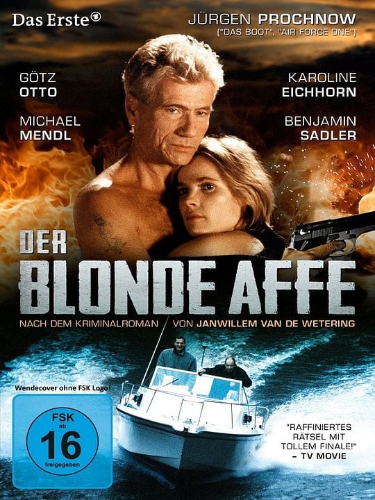 Der blonde Affe : Kinoposter