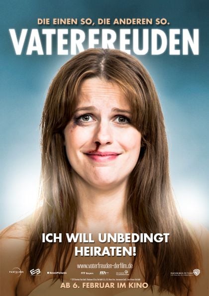 Vaterfreuden : Kinoposter