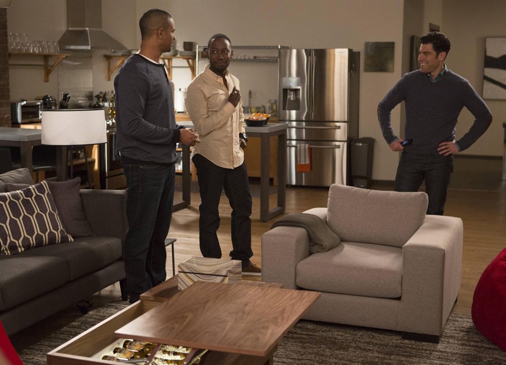 New Girl : Bild Max Greenfield, Damon Wayans Jr., Lamorne Morris