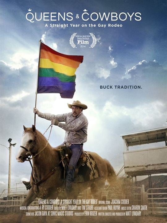 Queens & Cowboys: A Straight Year on the Gay Rodeo : Kinoposter