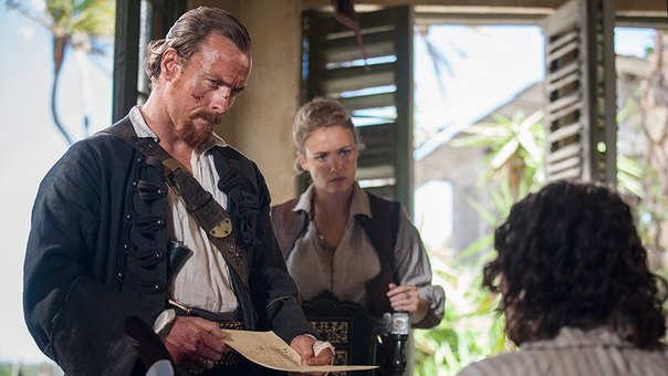 Black Sails : Bild Hannah New, Toby Stephens