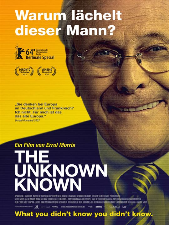 The Unknown Known : Kinoposter