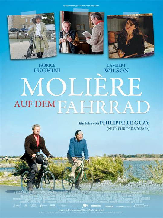 Molière auf dem Fahrrad : Kinoposter