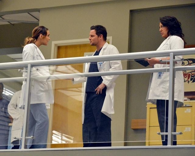 Grey's Anatomy - Die jungen Ärzte : Bild Sara Ramirez, Camilla Luddington, Justin Chambers (I)