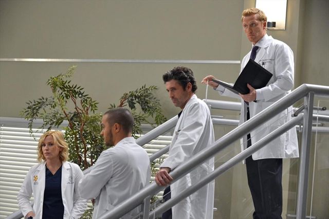 Grey's Anatomy - Die jungen Ärzte : Bild Jessica Capshaw, Kevin McKidd, Jesse Williams, Patrick Dempsey