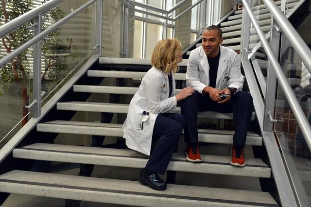 Grey's Anatomy - Die jungen Ärzte : Bild Jesse Williams, Jessica Capshaw