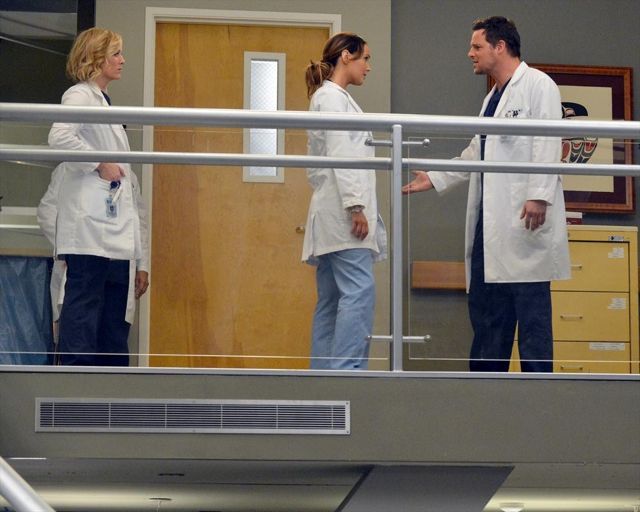 Grey's Anatomy - Die jungen Ärzte : Bild Justin Chambers (I), Jessica Capshaw, Camilla Luddington