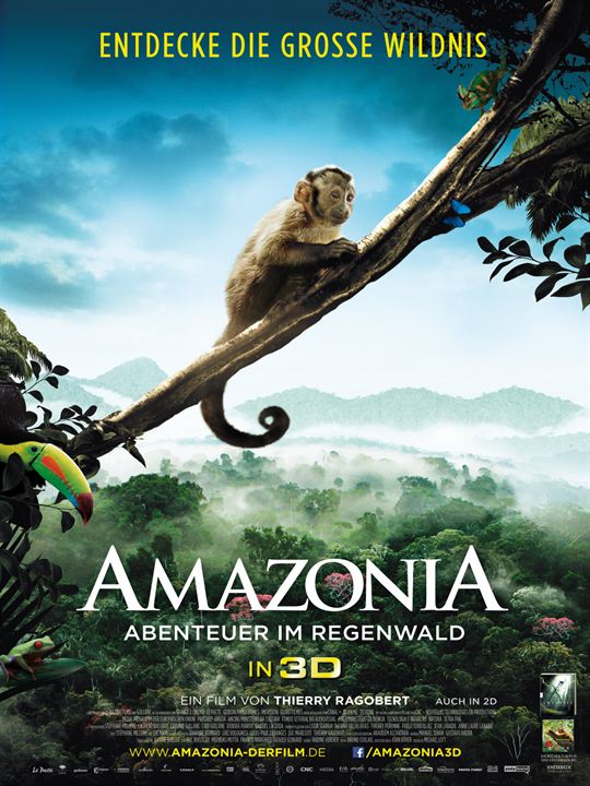 Amazonia - Abenteuer im Regenwald : Kinoposter