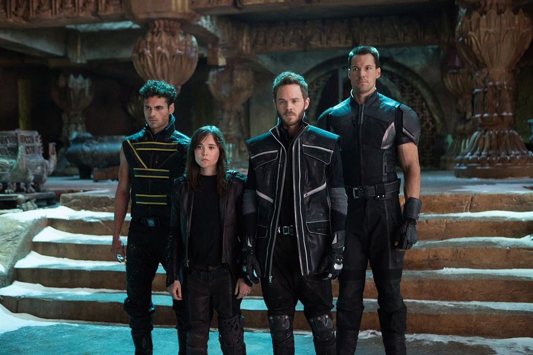 X-Men: Zukunft ist Vergangenheit : Bild Shawn Ashmore, Daniel Cudmore, Elliot Page