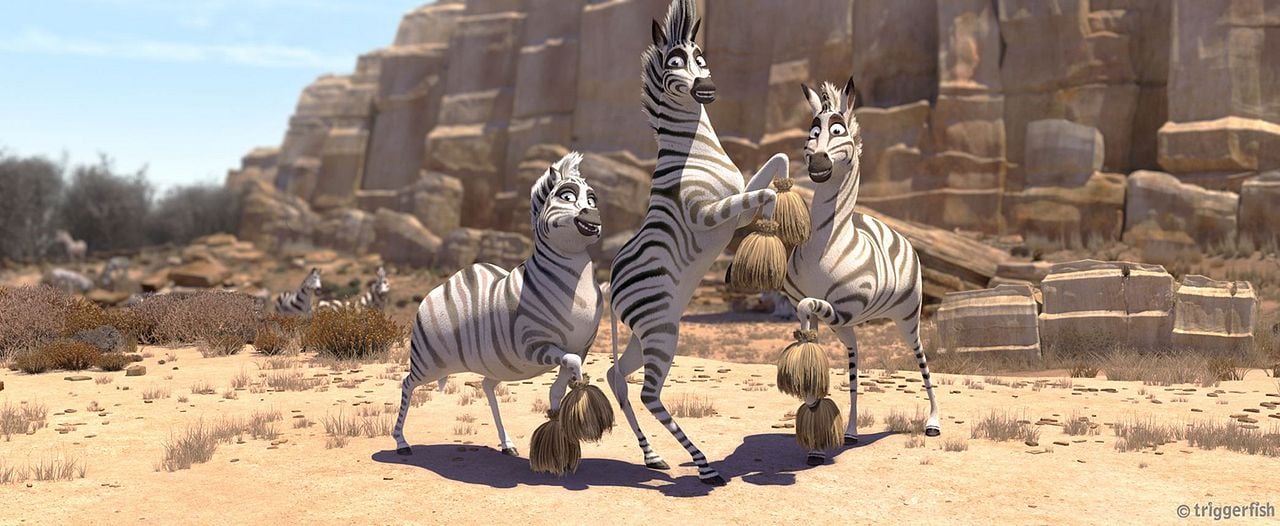 Khumba - Das Zebra ohne Streifen am Popo : Bild