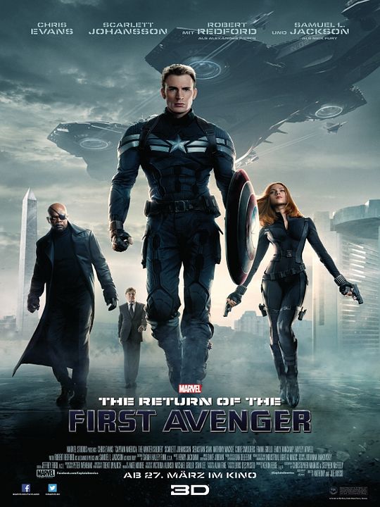 Captain America 2: The Return Of The First Avenger : Kinoposter