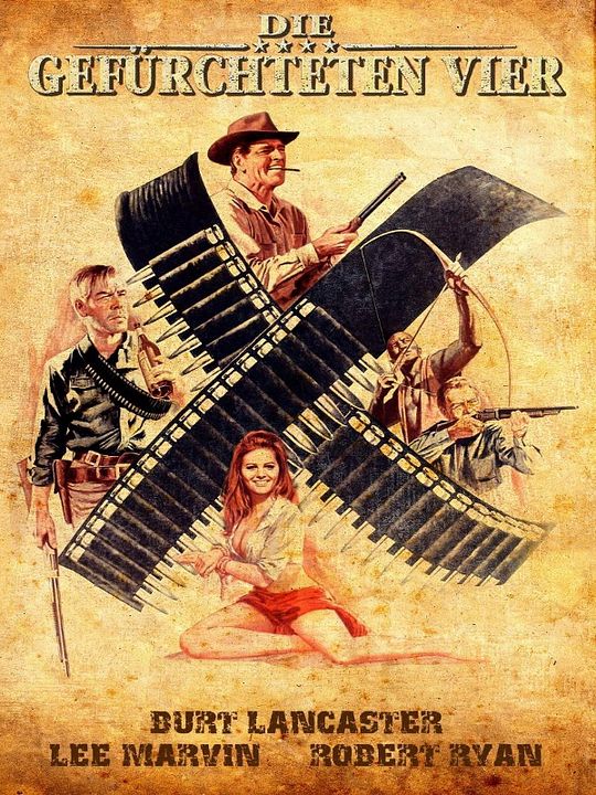 Die gefürchteten Vier : Kinoposter