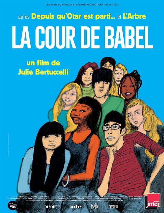 La Cour de Babel : Kinoposter