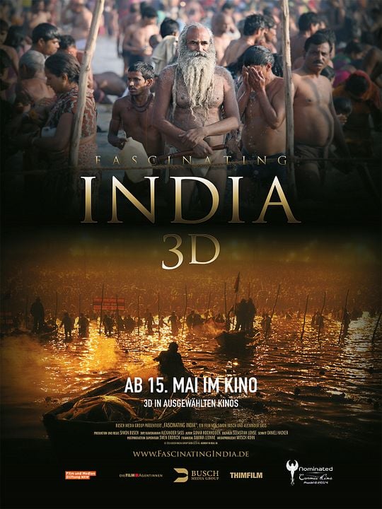Fascinating India 3D : Kinoposter