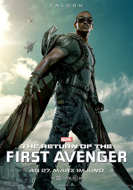 Captain America 2: The Return Of The First Avenger : Kinoposter
