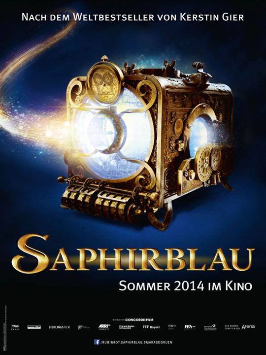 Saphirblau : Kinoposter