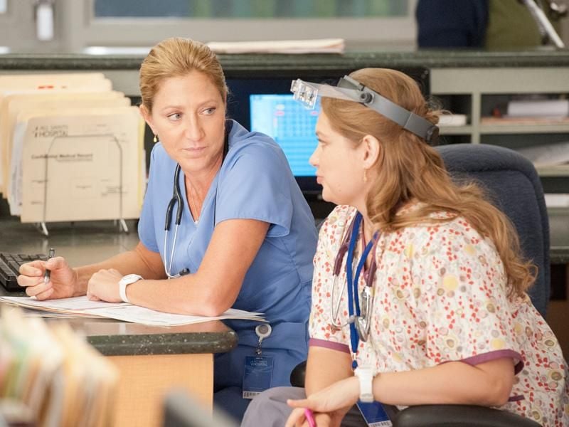 Nurse Jackie : Bild Edie Falco, Merritt Wever