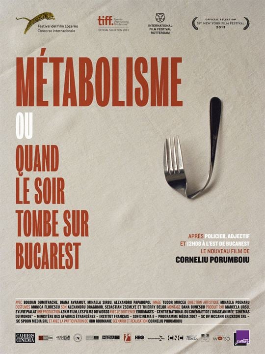 Când se lasa seara peste Bucuresti sau metabolism : Kinoposter