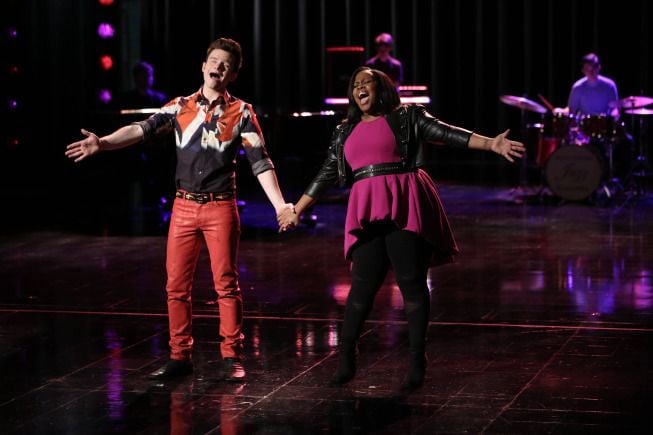 Bild Chris Colfer, Amber Riley