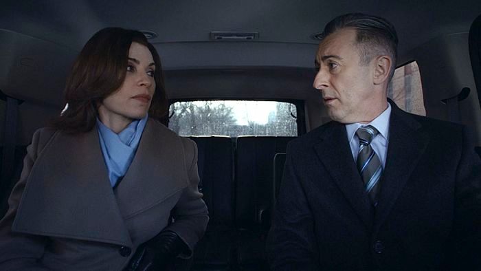 Good Wife : Bild Julianna Margulies, Alan Cumming