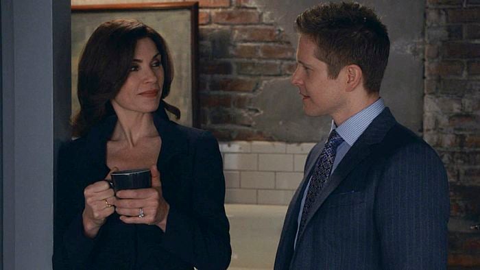 Good Wife : Bild Matt Czuchry, Julianna Margulies