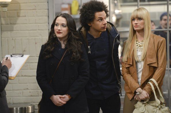 2 Broke Girls : Bild Beth Behrs, Eric André, Kat Dennings