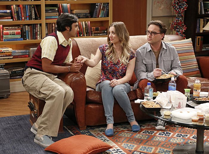 The Big Bang Theory : Bild Johnny Galecki, Kaley Cuoco, Kunal Nayyar