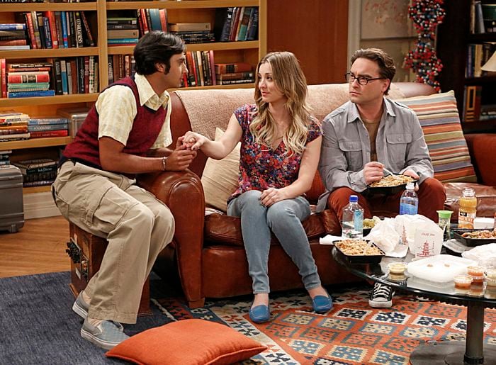 The Big Bang Theory : Bild Kunal Nayyar, Johnny Galecki, Kaley Cuoco