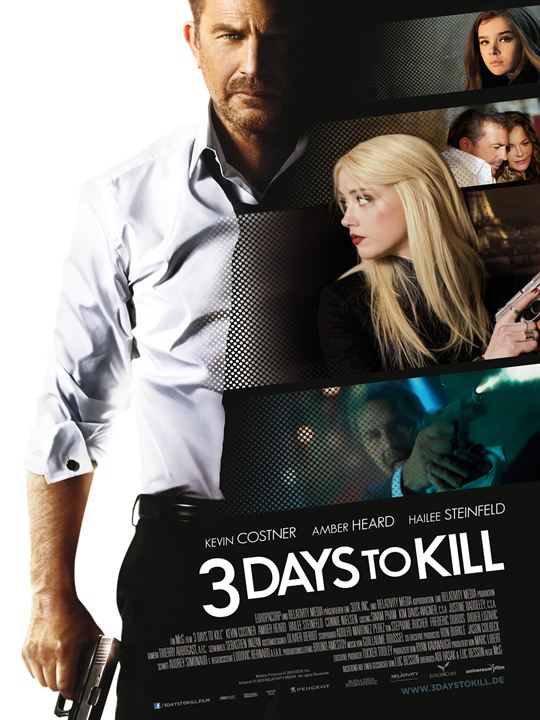 3 Days to Kill : Kinoposter