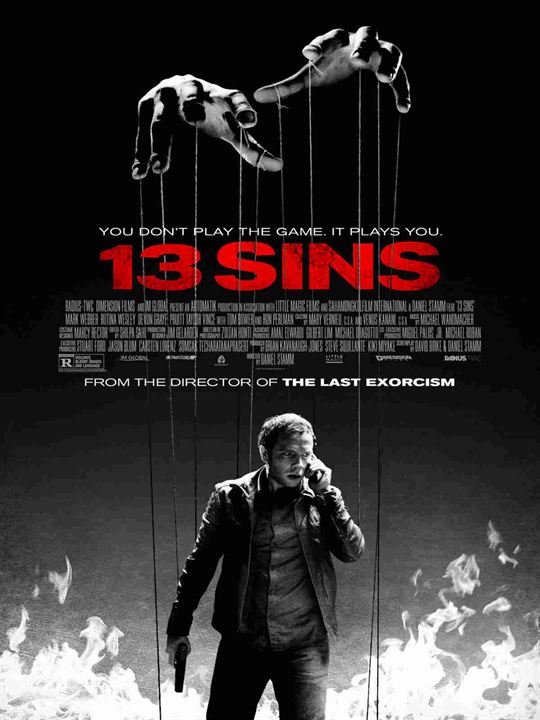 13 Sins : Kinoposter