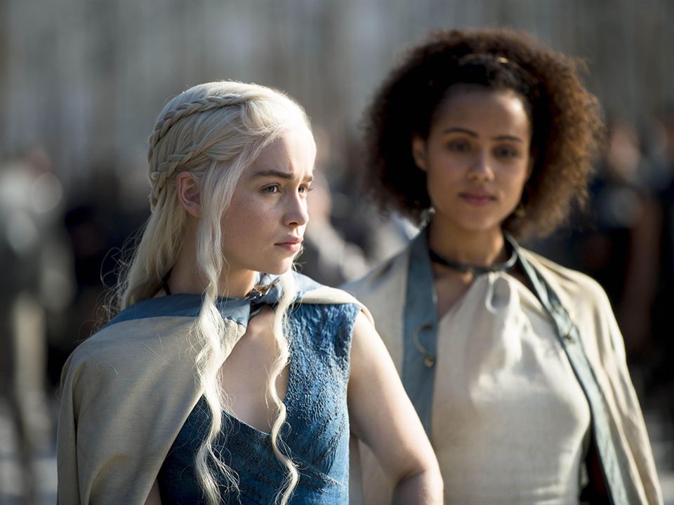 Game Of Thrones : Bild Emilia Clarke, Nathalie Emmanuel