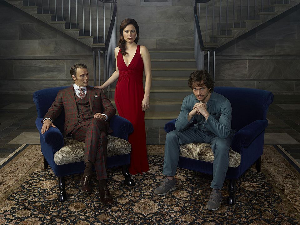 Bild Hugh Dancy, Caroline Dhavernas, Mads Mikkelsen