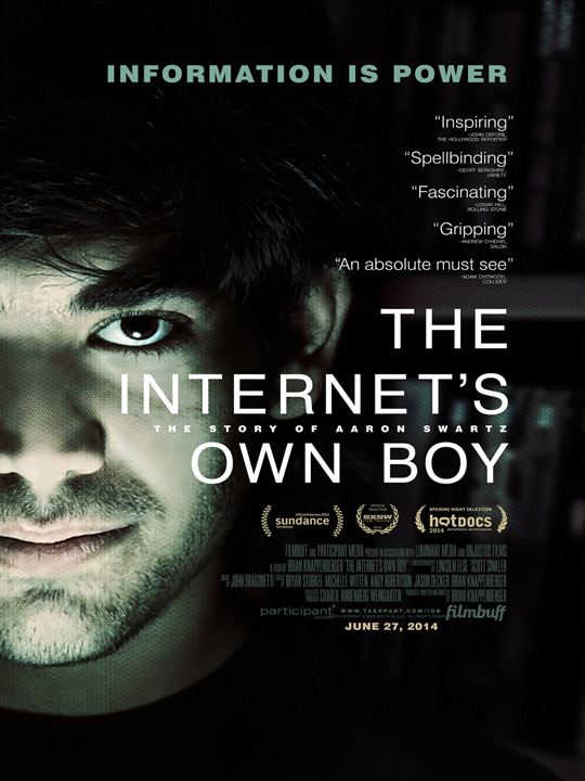 The Internet's Own Boy: The Story of Aaron Swartz : Kinoposter