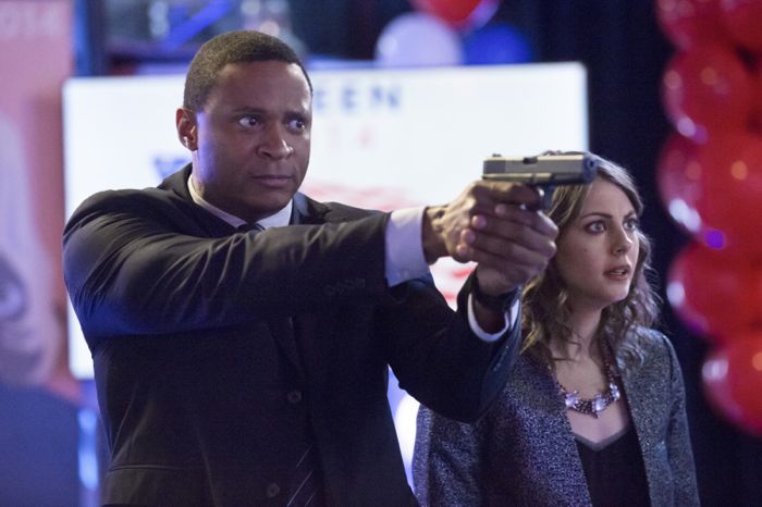 Arrow : Bild David Ramsey, Willa Holland