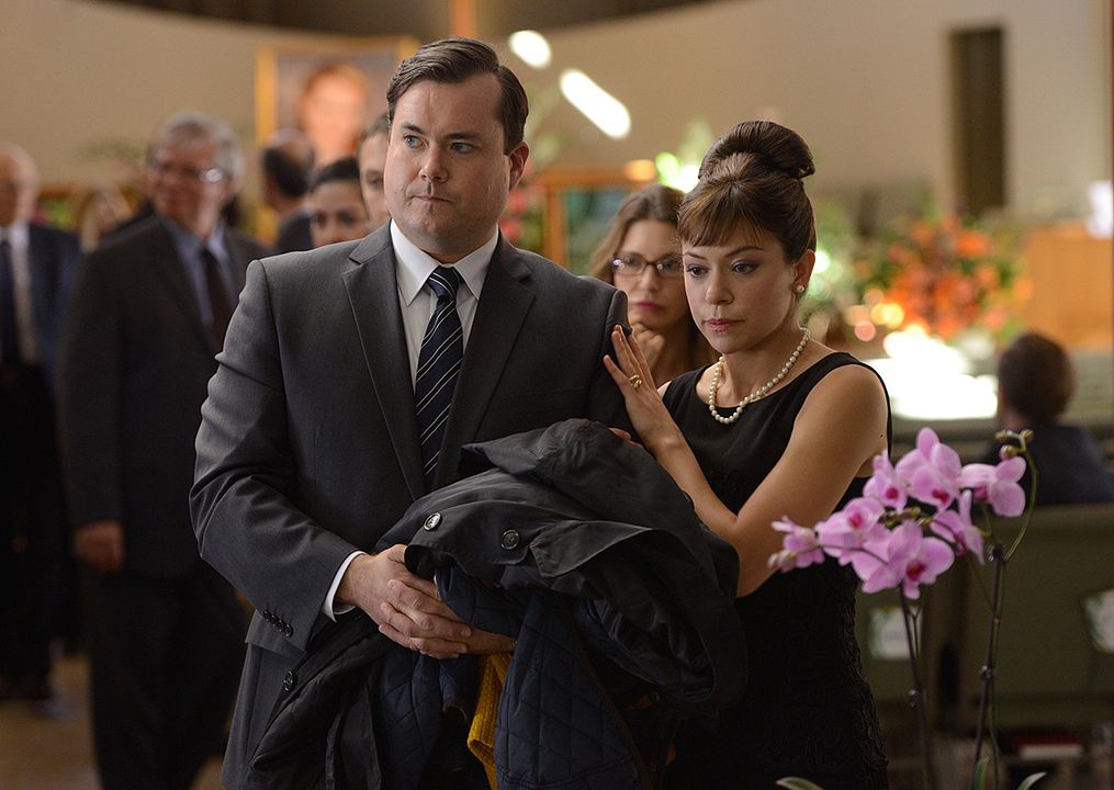 Orphan Black : Bild Tatiana Maslany, Kristian Bruun