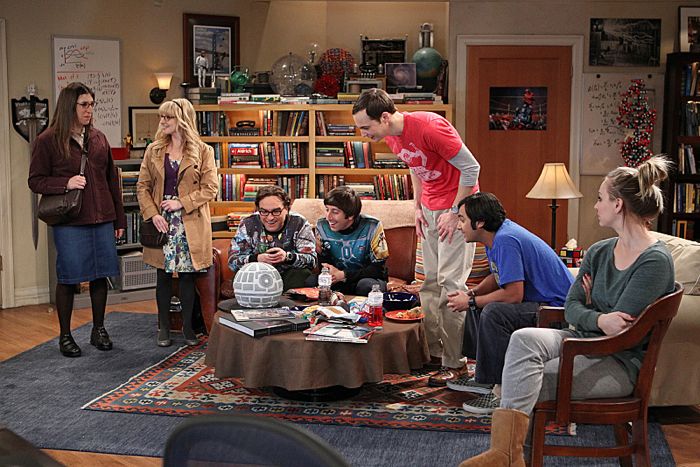 The Big Bang Theory : Bild Kaley Cuoco, Mayim Bialik, Kunal Nayyar, Melissa Rauch, Simon Helberg, Johnny Galecki