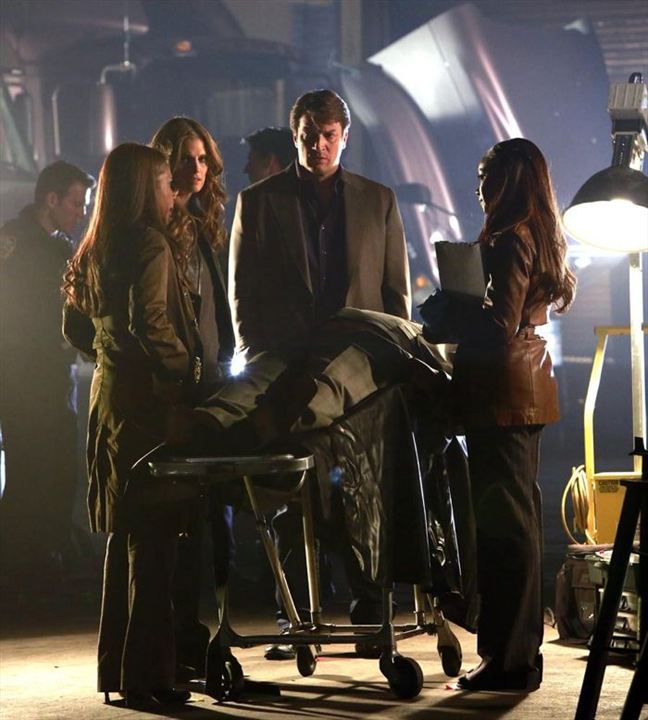 Bild Stana Katic, Penny Johnson Jerald, Tamala Jones, Nathan Fillion