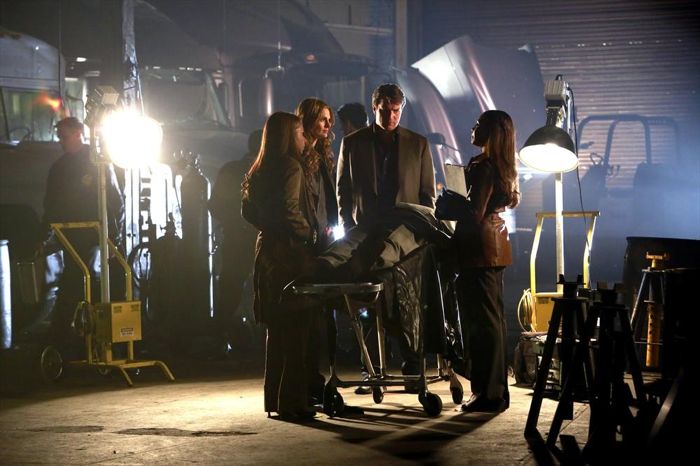 Bild Tamala Jones, Nathan Fillion, Stana Katic, Penny Johnson Jerald