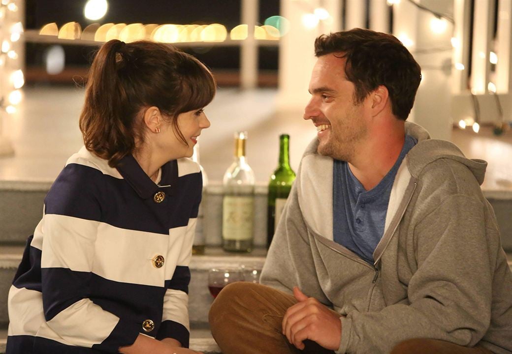 New Girl : Bild Zooey Deschanel, Jake Johnson