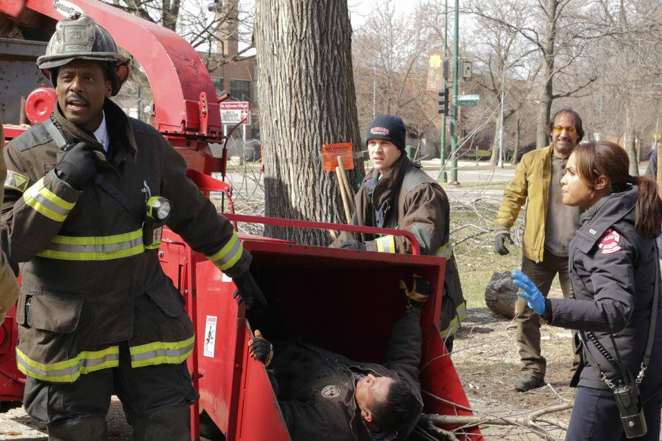 Chicago Fire : Bild Jesse Spencer, Monica Raymund, Eamonn Walker