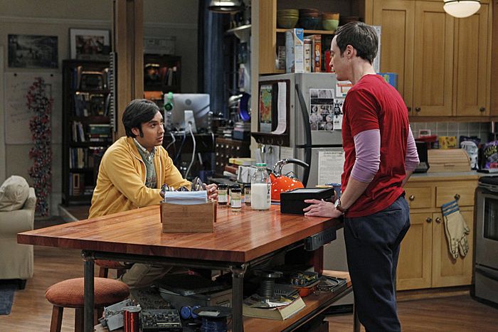 The Big Bang Theory : Bild Jim Parsons, Kunal Nayyar