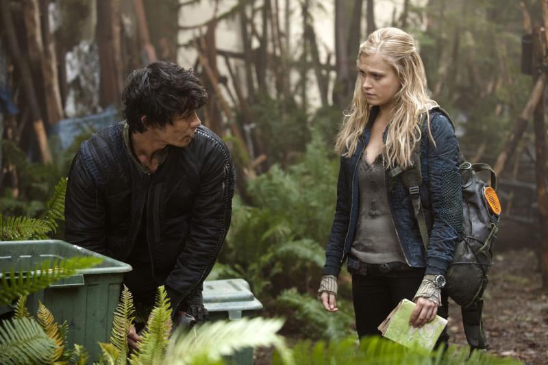 The 100 : Bild Eliza Taylor, Bob Morley