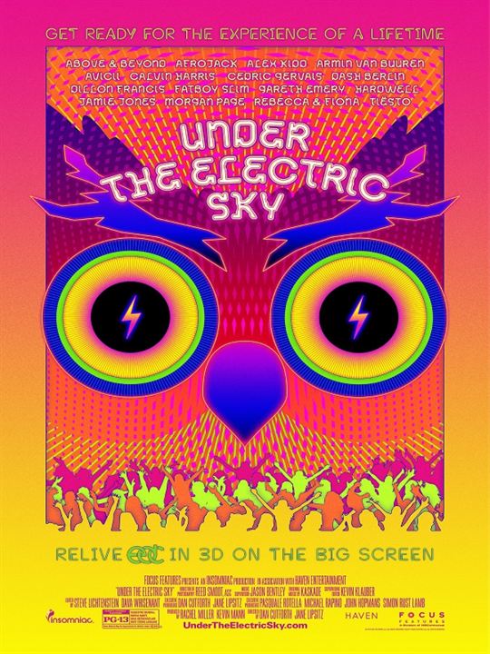Under the Electric Sky : Kinoposter