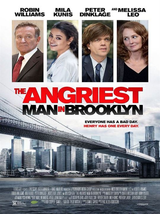 The Angriest Man in Brooklyn : Kinoposter