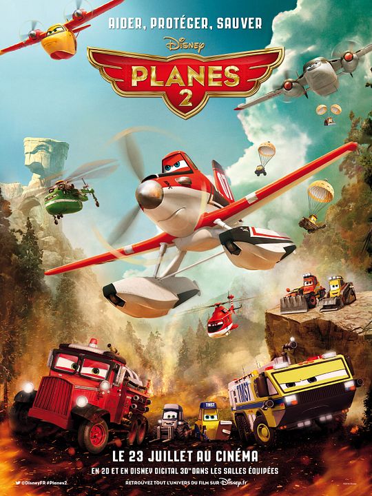 Planes 2 - Immer im Einsatz : Kinoposter