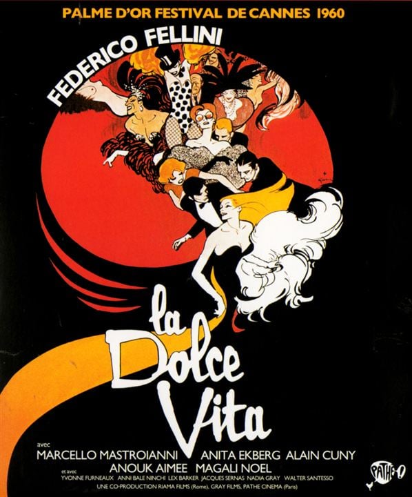 La Dolce Vita - Das süße Leben : Kinoposter