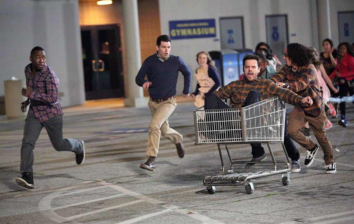 New Girl : Bild Max Greenfield, Jake Johnson, Lamorne Morris