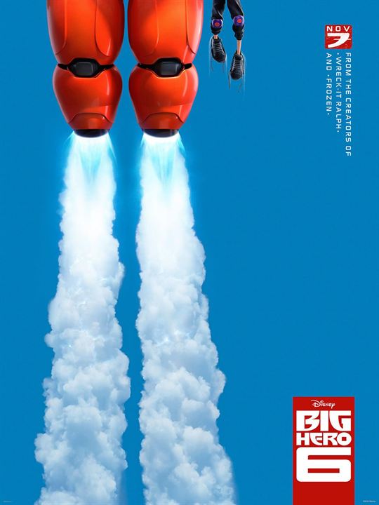 Baymax - Riesiges Robowabohu : Kinoposter