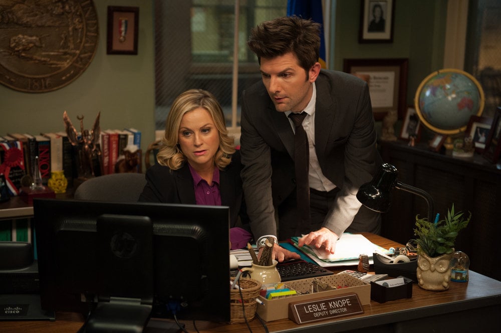 Parks And Recreation - Das Grünflächenamt : Bild Amy Poehler, Adam Scott