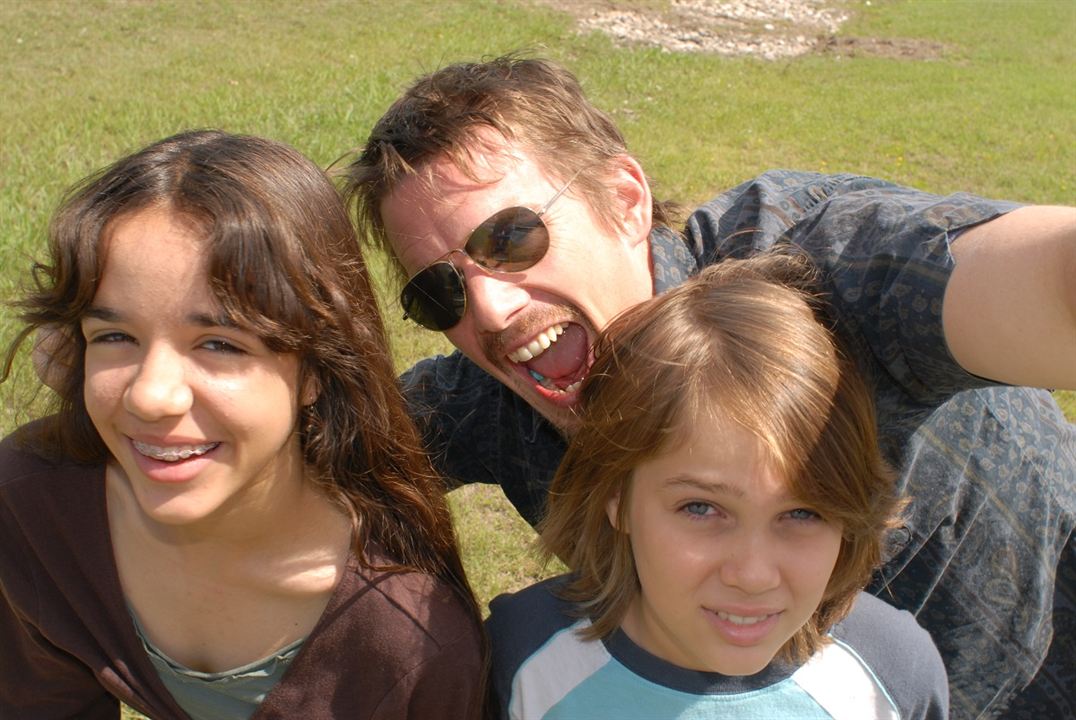 Boyhood : Bild Lorelei Linklater, Ethan Hawke, Ellar Coltrane